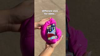 4 USES FOR SLIME 📱 [upl. by Aliuqa]