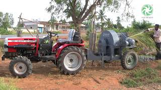 VIRAAT Plus Mini Tractor with Chaff Cutter [upl. by Adlihtam26]