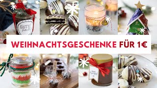 SO EINFACH 7 DIYGeschenke selber machen für 1 € basteln  Wichtelgeschenke für Freunde Familie [upl. by Eniffit]