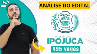 CONCURSO IPOJUCA  ANÁLISE DO EDTIAL [upl. by Dar]