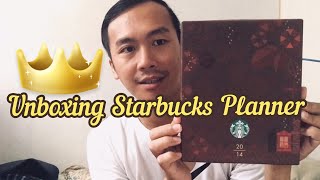 Starbucks Philippines Planner 2014 Edition  Unboxing And Product Review [upl. by Kolosick]