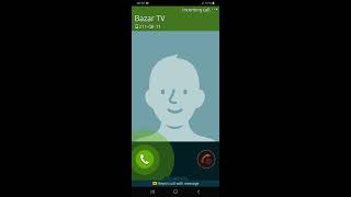 Samsung Galaxy A70 SMA705FN incoming call via Fake call Call assistant 243b [upl. by Nickolaus96]