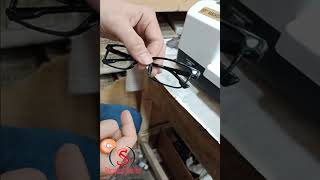 glasses repair  fix broken glasses frame  star optical glass fitting [upl. by Torrance]