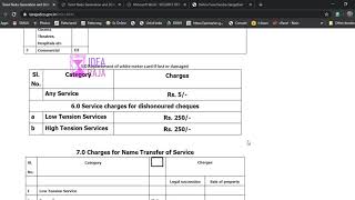 TNEB புதிய இணைப்பு கட்டணம் முழு விவரங்கள்  TNEB new Connection Charges [upl. by Sally]