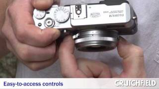 Fujifilm FinePix X100 Digital Camera Review  Crutchfield Video [upl. by Sweet]