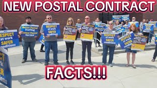 New Postal Contract Negotiation FACTS  EXPLAINED [upl. by Anoj831]