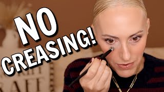 How To Cover UnderEye Circles amp Stop Concealer Creasing In Wrinkles [upl. by Anewor]