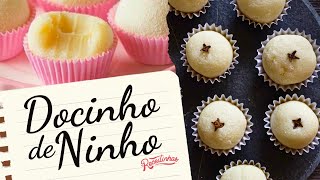 DOCINHO GOURMET DE LEITE NINHO PARA FESTAS E VENDAS COM APENAS 3 INGREDIENTES  RECEITINHAS [upl. by Akenahs]