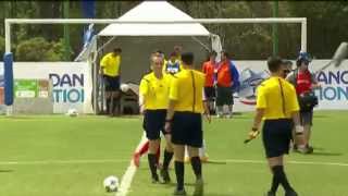 Indonesia vs Chile  14 Final  Full Match  Danone Nations Cup 2014 [upl. by Hartzel785]