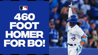 BO KNOWS BLASTS 460 foot BOMB from Bo Bichette [upl. by Nauqal]