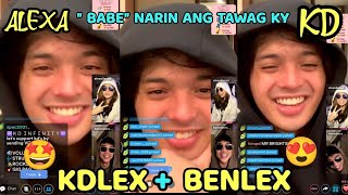 KDLEX  BENLEX LIVE  KD ESTRADA ALEXA ILACAD BENEDIX RAMOS LIVE 020822 [upl. by Burrton]