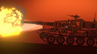 Leopard 2a4  RAPTURE  Melon Sandbox [upl. by Yrailih85]