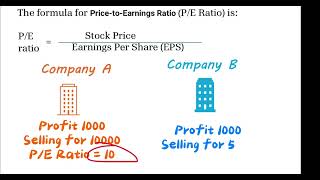 Financial Ratio  Lesson 2  PricetoEarnings PE ratio [upl. by Markowitz320]