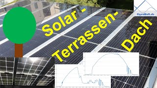 TerrassenÜberdachung mit Photovoltaik  Wie geht es und was bringt es Ist es darunter zu dunkel [upl. by Onailimixam]