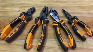 ingco set of 4 pLiers HKPS28468 [upl. by Gnil373]