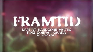 FRAMTID LIVE AT HARDCORE VICTIM 24112023 [upl. by Angid835]