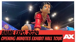 Anime Expo AX 2024 Exhibit Hall Tour [upl. by Aerdnuahs108]