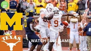 3 Texas  10 Michigan Full Game 2024 [upl. by Dolf]