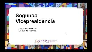 Presentación de Candidaturas para Puestos Vacantes CPTSPR [upl. by Etnor]