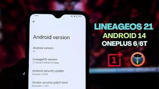 LineageOS 21 Review The Cleanest Android 14 Experience for OnePlus 66T [upl. by Mina]