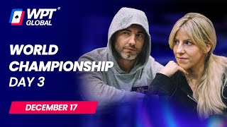 40000000 WPT World Championship  Day 3 with Kristen Foxen and Chance Kornuth [upl. by Kreindler]