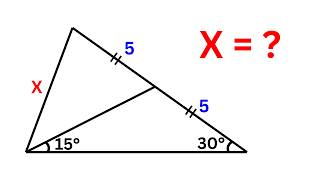 A Very Nice Geometry Challenge  Maths Olympiad  2 Different Methods to Solve [upl. by Ytsenoh]