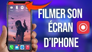 Comment Filmer son écran diPhone  TUTO COMPLET 2022 [upl. by Aetnahs]