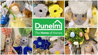 WHATS NEW IN DUNELM JANUARY 2024 EASTER COLLECTION COME SHOP WITH ME [upl. by Harod]