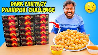 Eat Pani Puri and Build A Dark Fantasy Fort Challenge  SMBVLOG challenge [upl. by Lundt]