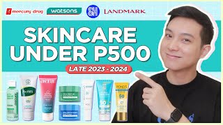 BEST SKINCARE from WATSONS MERCURY SM and LANDMARK Build an AFFORDABLE Routine  Jan Angelo [upl. by Daffi]