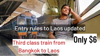 From Bangkok to Laos by train [upl. by Arturo670]