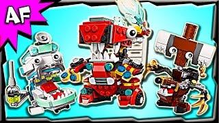 Lego Mixels MAX Series 8 MCFD Pyrratz Medix Stop Motion Build Review [upl. by Penman]