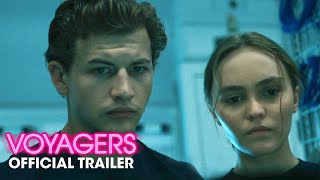 Voyagers 2021 Movie Official Trailer – Tye Sheridan LilyRose Depp [upl. by Chessy]