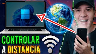 Como CONTROLAR o seu PC pelo CELULAR [upl. by Aydiv]