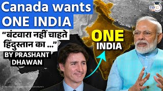 Canada wants ONE INDIA  We dont support division of India says Canada over Khalistan issue [upl. by Labina]