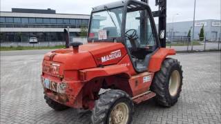 MANITOU M264 TERRAIN 4x4 FORKLIFT 2002 TRIPLEX550CM 2600KG 5160H [upl. by Odom]