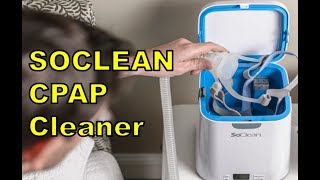 SoClean CPAP Automated Cleaner Sanitizer SC1200 [upl. by Ddot]