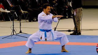 4K Gold medal DAMIAN QUINTERO KARATE 1 PREMIER LEAGUE WKF MADRID 2019 [upl. by Annice]