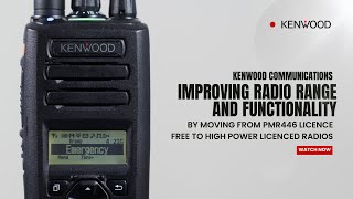 Improve radio range amp functionality by moving from PMR446 licence free to high power licenced radios [upl. by Jakoba]