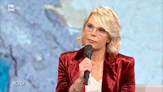 Maria De Filippi  Che Tempo Che Fa 10012021 [upl. by Airdnalahs]