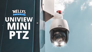 Uniview Mini PTZ with Autotracking and Active Deterrence Features FullHD 1080p  30fps [upl. by Beatrice]