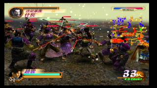 三國無雙2 虎牢關之戰 趙雲大戰呂布 第1戰 KOEI 2002 SONY PS2 [upl. by Clabo274]