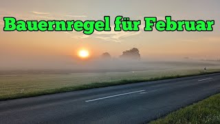 Alte Bauernregeln für den Februar und Garten [upl. by Towny]