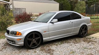 E46 LS Swap custom exhaust soundsbuild [upl. by Ecirad]