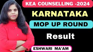 Karnataka MOP UP Round Result 2024 KEA ugneet counselling 2024 kea neet2024 mopup [upl. by Tully]