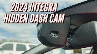 2024 Integra Type S Hidden Dash Cam Install [upl. by Dusa]