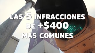 Las Infracciones más comunes en CDMX [upl. by Ennair]