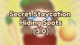 Hiding Spots in Secret Staycation 30  ROBLOX [upl. by Herm403]