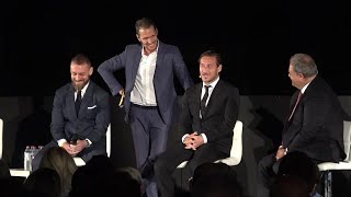 Totti al Colosseo De Rossi quotQuando lho conosciuto non smettevo di guardarloquot [upl. by Pete861]