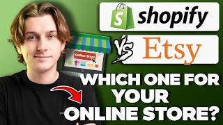 Shopify vs Etsy  Best Platform To Start an ECommerce Business in 2024 [upl. by Aniale]